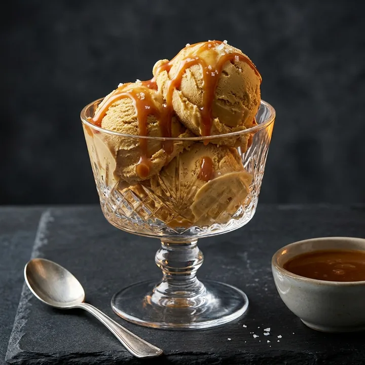 Glace caramel beurre salé